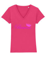 Princess  Tricou mânecă scurtă guler V Damă Evoker