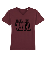 Eroul me tata Tricou mânecă scurtă guler V Bărbat Presenter
