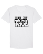 Eroul me tata Tricou mânecă scurtă guler larg Bărbat Skater
