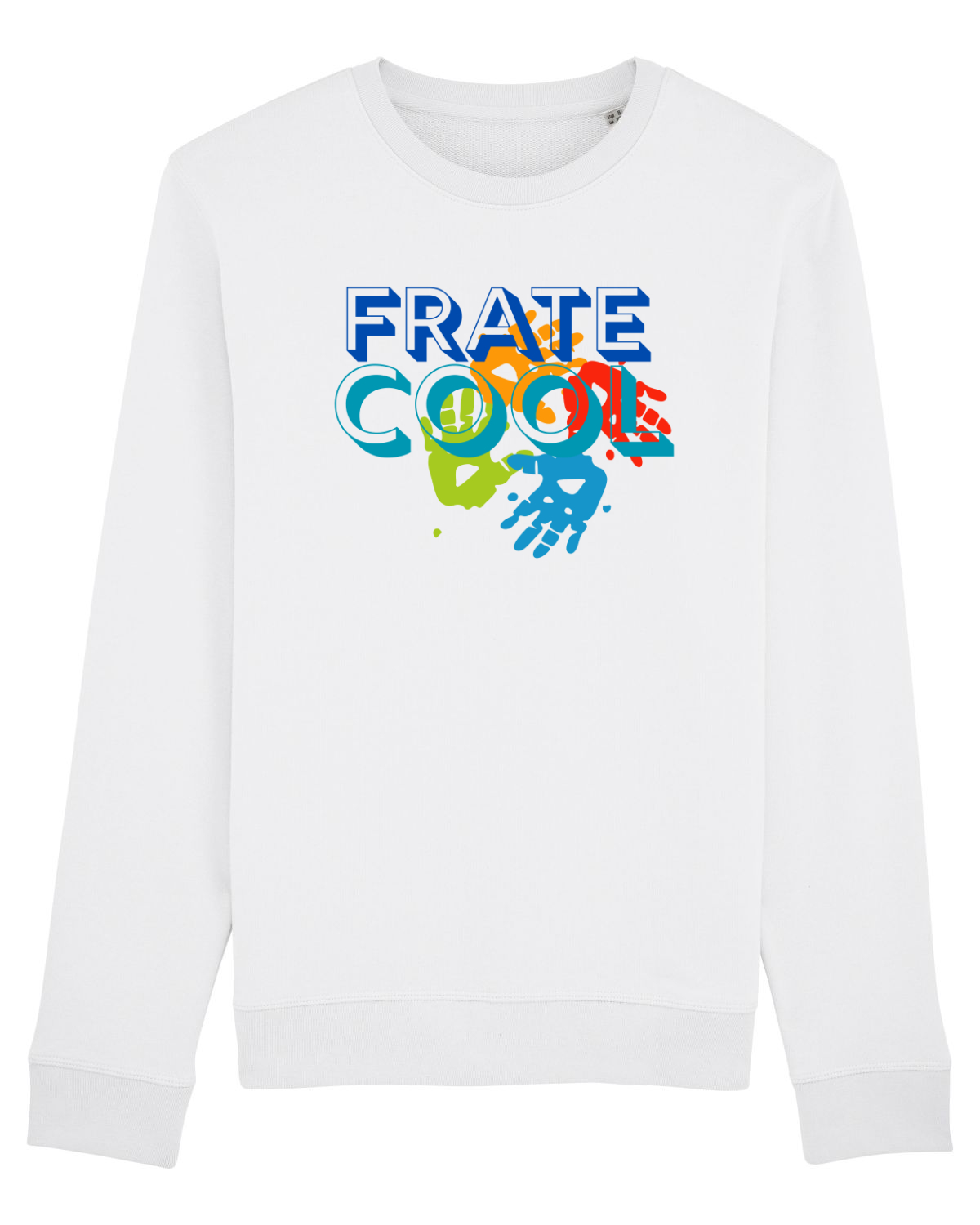 Bluză mânecă lungă Unisex Rise White