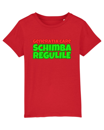 Generația care schimba regulile  Red
