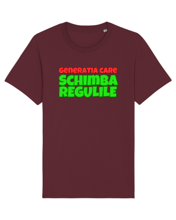 Generația care schimba regulile  Burgundy