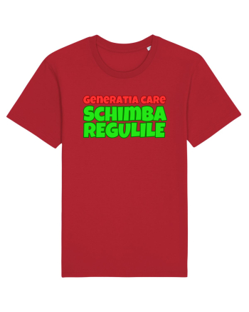 Generația care schimba regulile  Red
