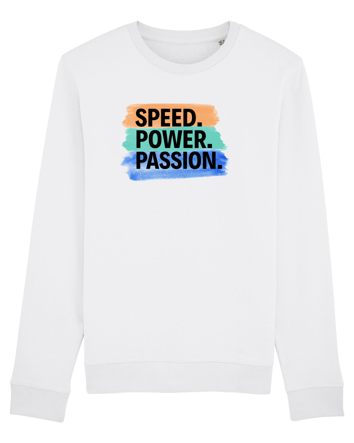 Bluză mânecă lungă Unisex Rise White