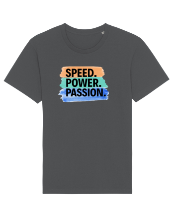 Speed. Power.  Passion.  Anthracite