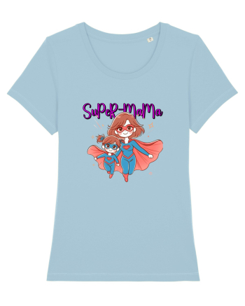 Super-mama Sky Blue