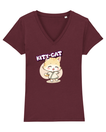 Kity-cat Burgundy