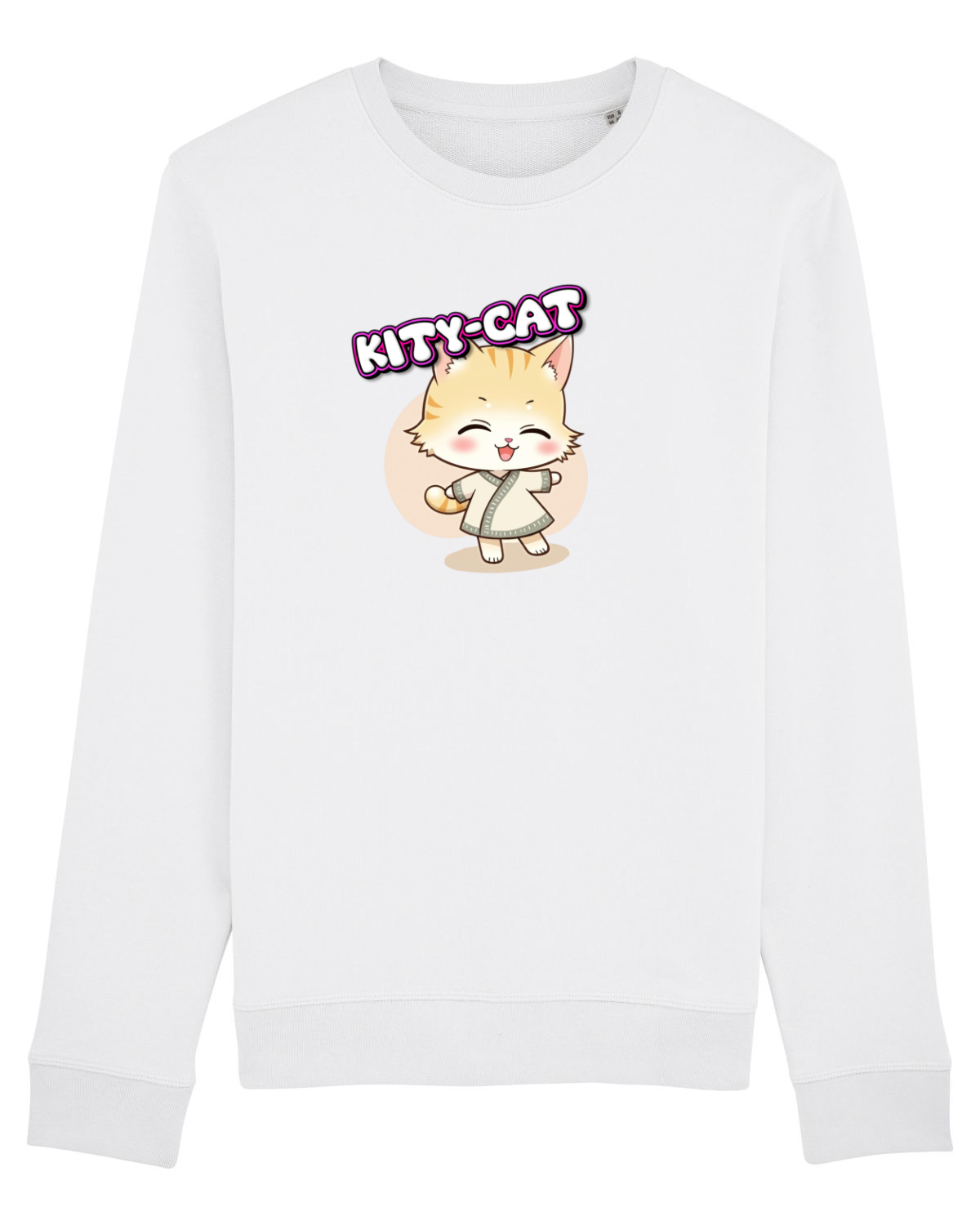 Bluză mânecă lungă Unisex Rise White