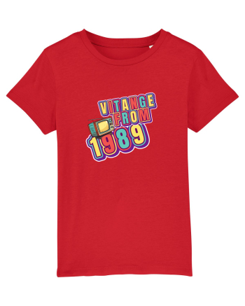 Vintage from 1989 Red