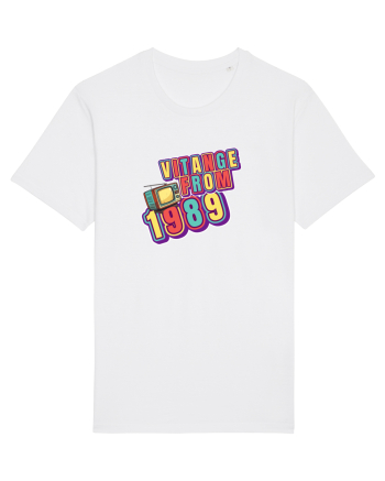 Vintage from 1989 White