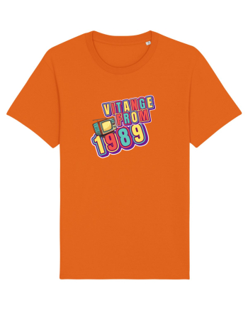 Vintage from 1989 Bright Orange
