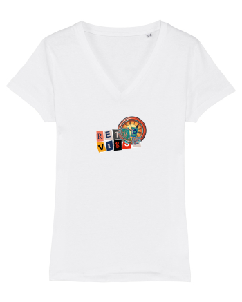 Retro vibse White