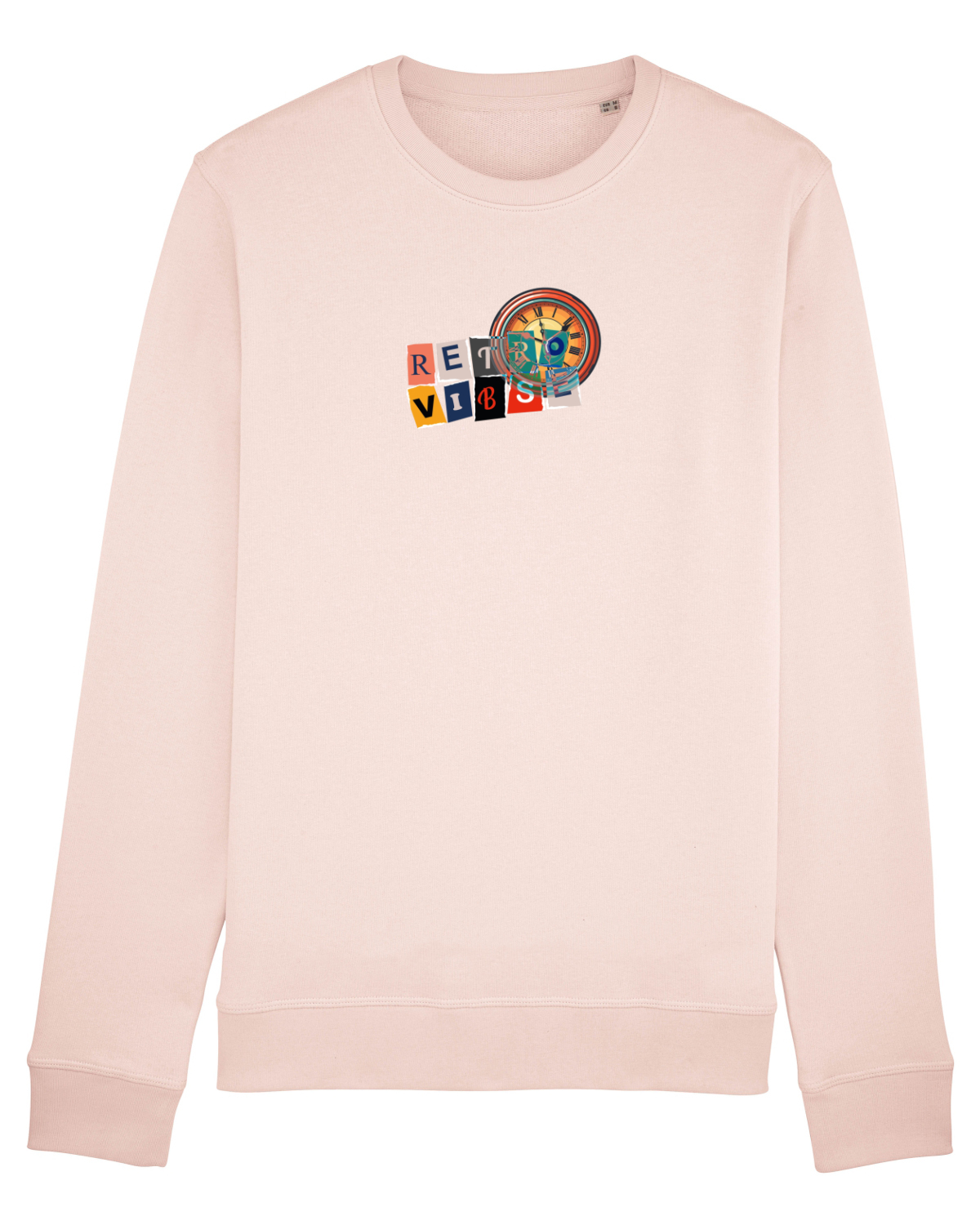 Bluză mânecă lungă Unisex Rise Candy Pink