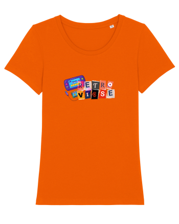 Retro vibse Bright Orange