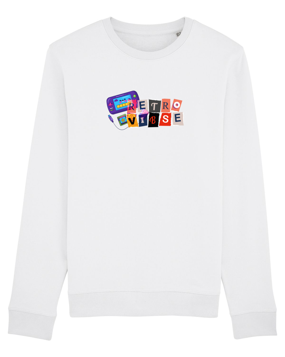 Bluză mânecă lungă Unisex Rise White