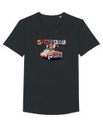 Vintage from Tricou mânecă scurtă guler larg Bărbat Skater