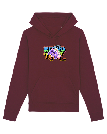 Retro time Burgundy