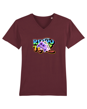 Retro time Burgundy