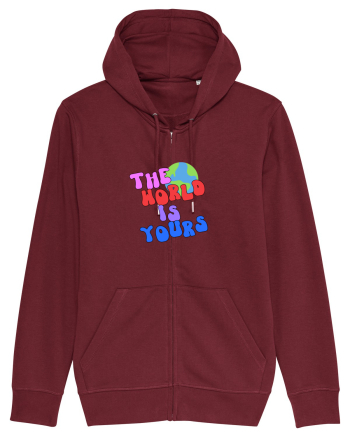 The world is yours Burgundy