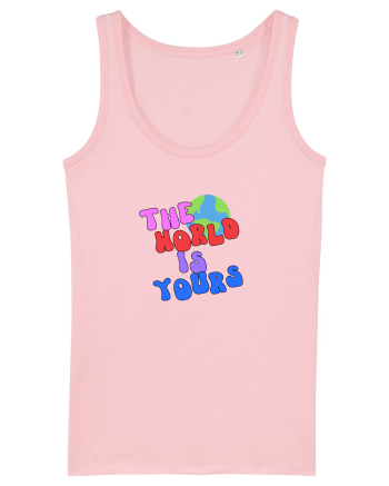 The world is yours Cotton Pink