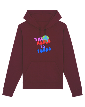 The world is yours Burgundy