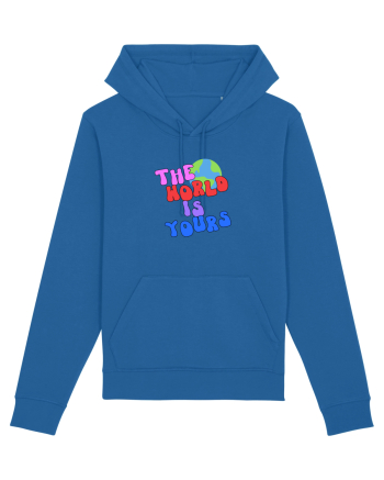 The world is yours Royal Blue