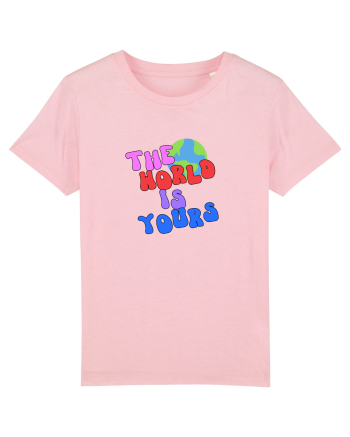 The world is yours Cotton Pink