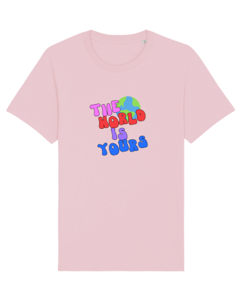The world is yours Cotton Pink