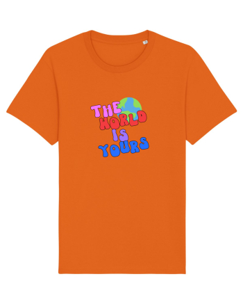 The world is yours Bright Orange
