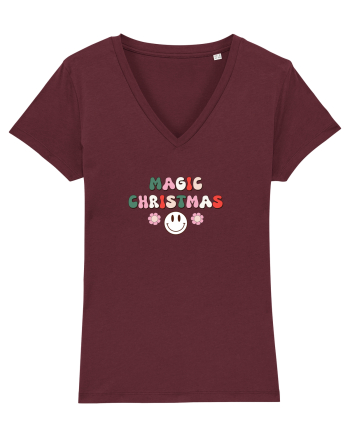 Magic Christmas  Burgundy