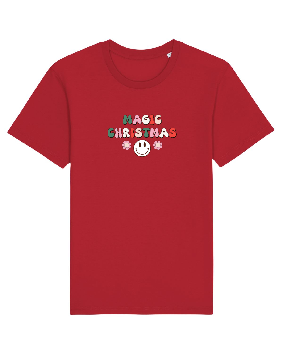 Tricou mânecă scurtă Unisex Rocker Red