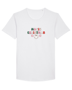 Magic Christmas  Tricou mânecă scurtă guler larg Bărbat Skater