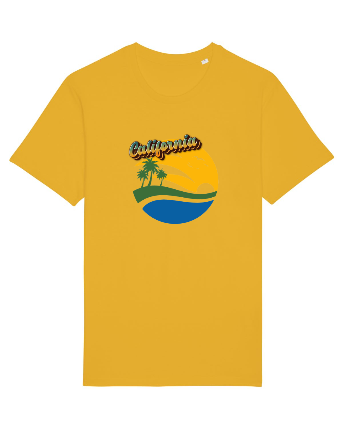 Tricou mânecă scurtă Unisex Rocker Spectra Yellow