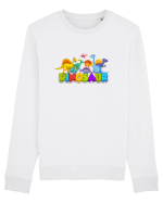 Dinosaur Bluză mânecă lungă Unisex Rise