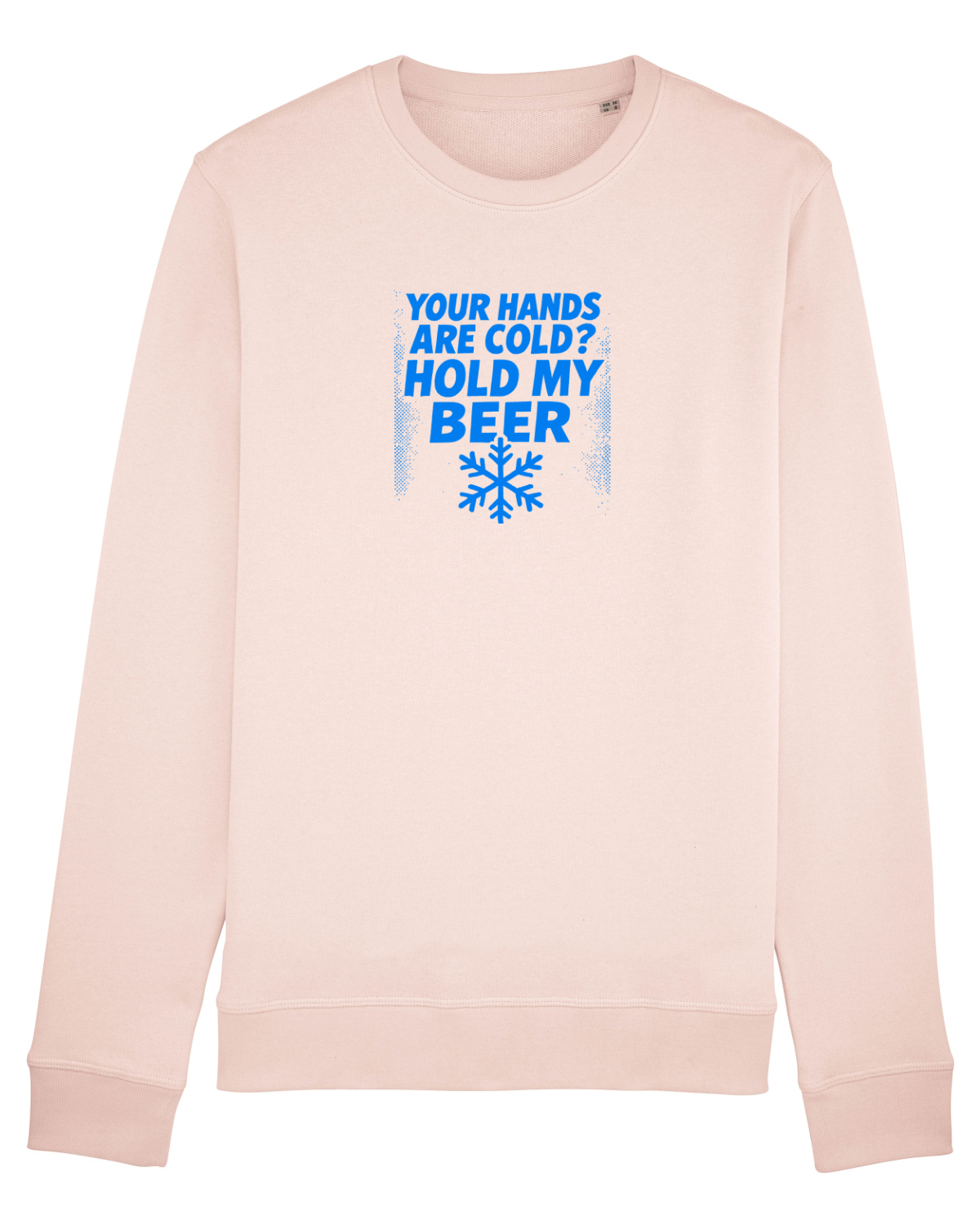 Bluză mânecă lungă Unisex Rise Candy Pink