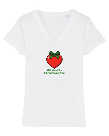 ALL I WANT FOR CHRISTMAS IS YOU - TOT CEEA CE IMI DORESC DE CRACIUN ESTI TU White