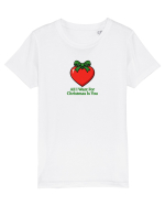ALL I WANT FOR CHRISTMAS IS YOU - TOT CEEA CE IMI DORESC DE CRACIUN ESTI TU Tricou mânecă scurtă  Copii Mini Creator