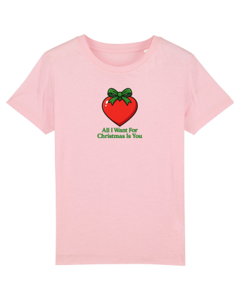 ALL I WANT FOR CHRISTMAS IS YOU - TOT CEEA CE IMI DORESC DE CRACIUN ESTI TU Cotton Pink