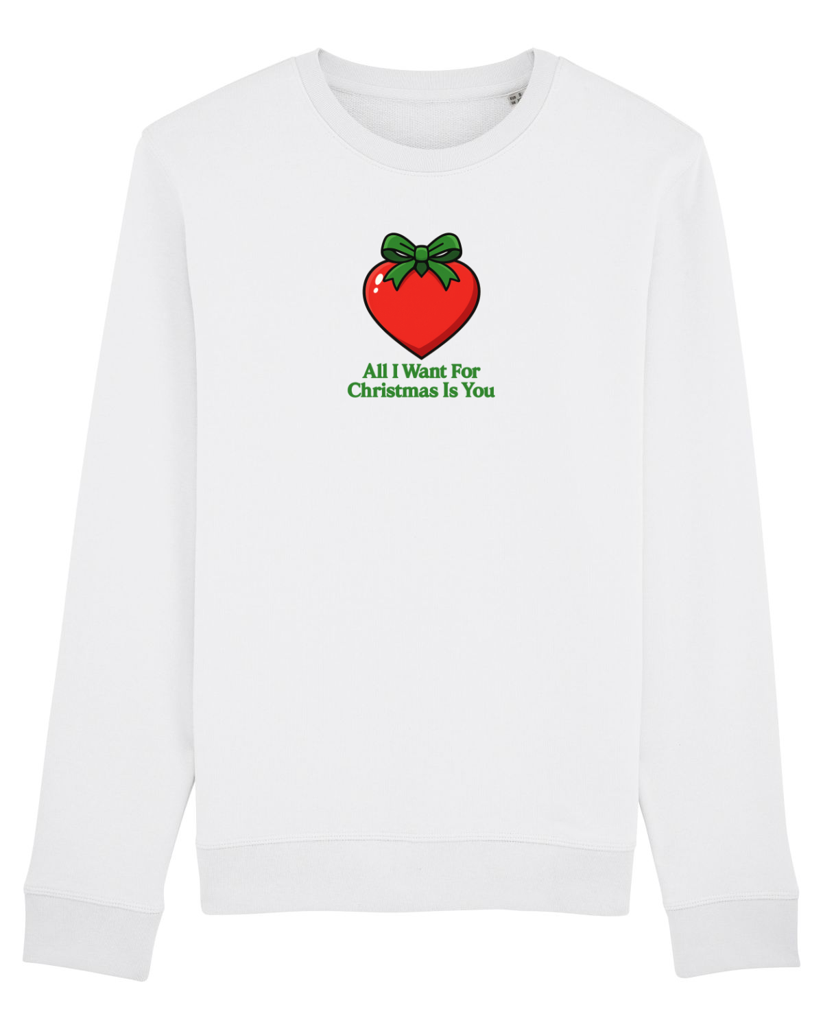 Bluză mânecă lungă Unisex Rise White