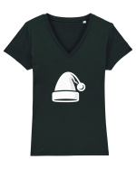 CACIULA MOS CRACIUN Tricou mânecă scurtă guler V Damă Evoker