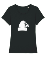 CACIULA MOS CRACIUN Tricou mânecă scurtă guler larg fitted Damă Expresser