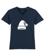 CACIULA MOS CRACIUN Tricou mânecă scurtă guler V Bărbat Presenter