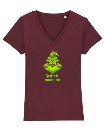 GRINCH MODE ON Burgundy