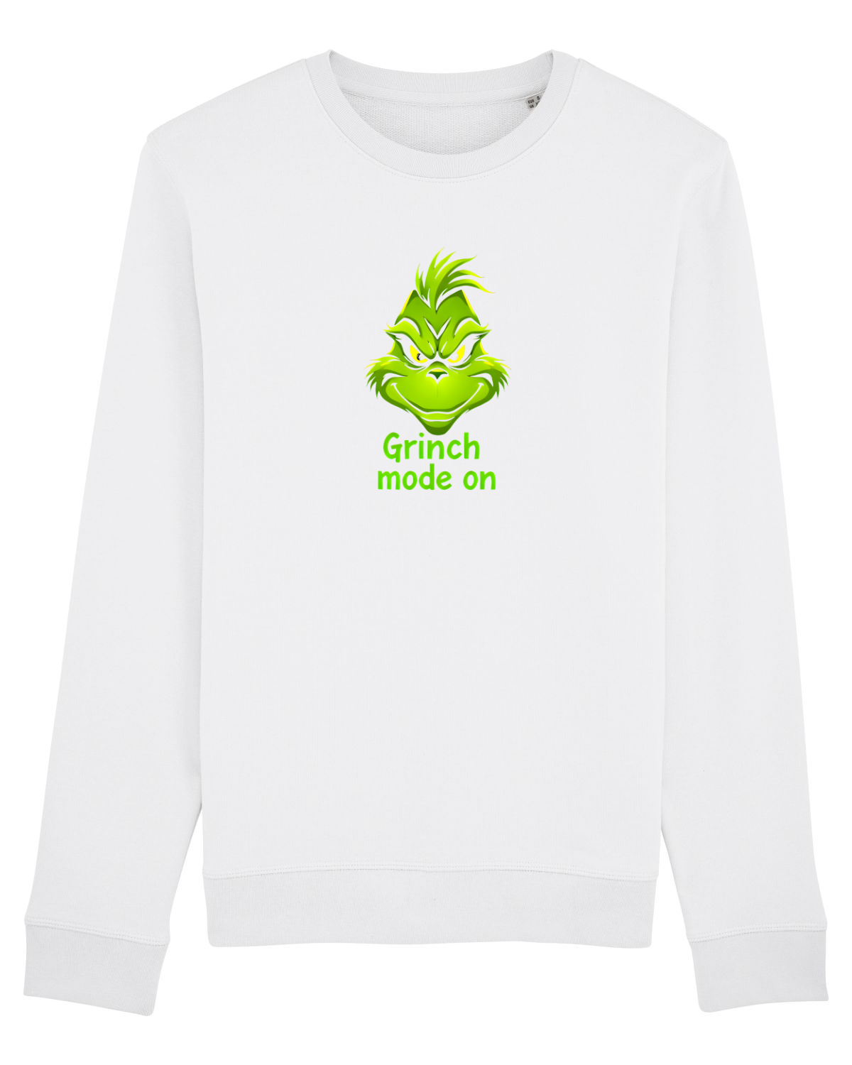Bluză mânecă lungă Unisex Rise White