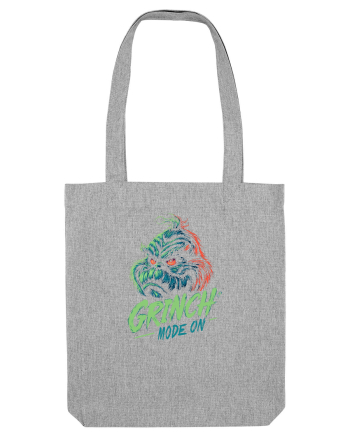GRINCH MODE ON 2 Heather Grey