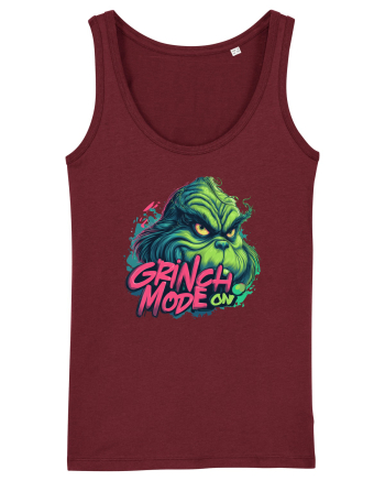 GRINCH MODE ON 3 Burgundy
