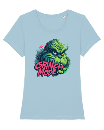 GRINCH MODE ON 3 Sky Blue