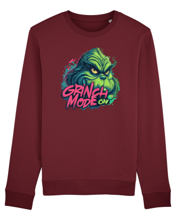 GRINCH MODE ON 3 Burgundy