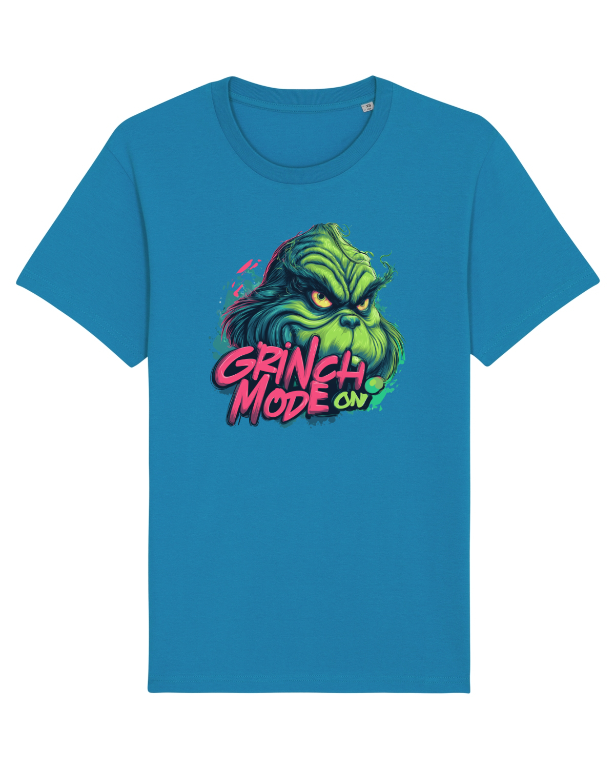 Tricou mânecă scurtă Unisex Rocker Azur