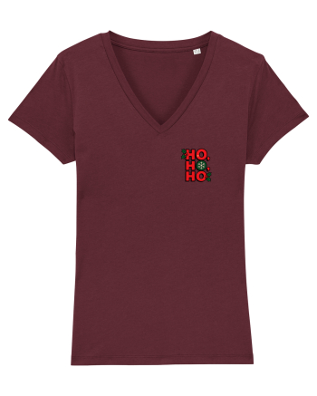 HO, HO , HO - lateral 1 Burgundy
